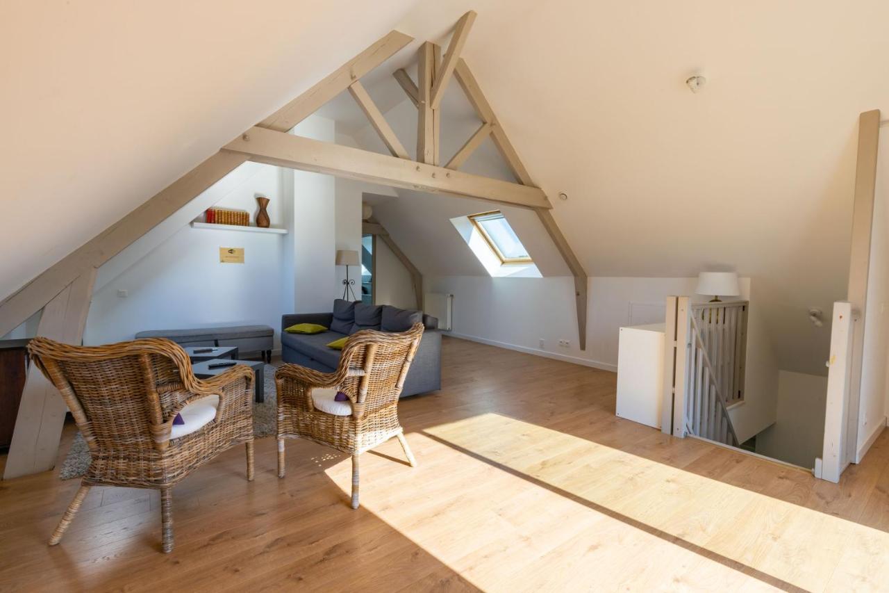 Appartement Des Grands Champs Avec Terrasse Saint-Aignan  Eksteriør bilde