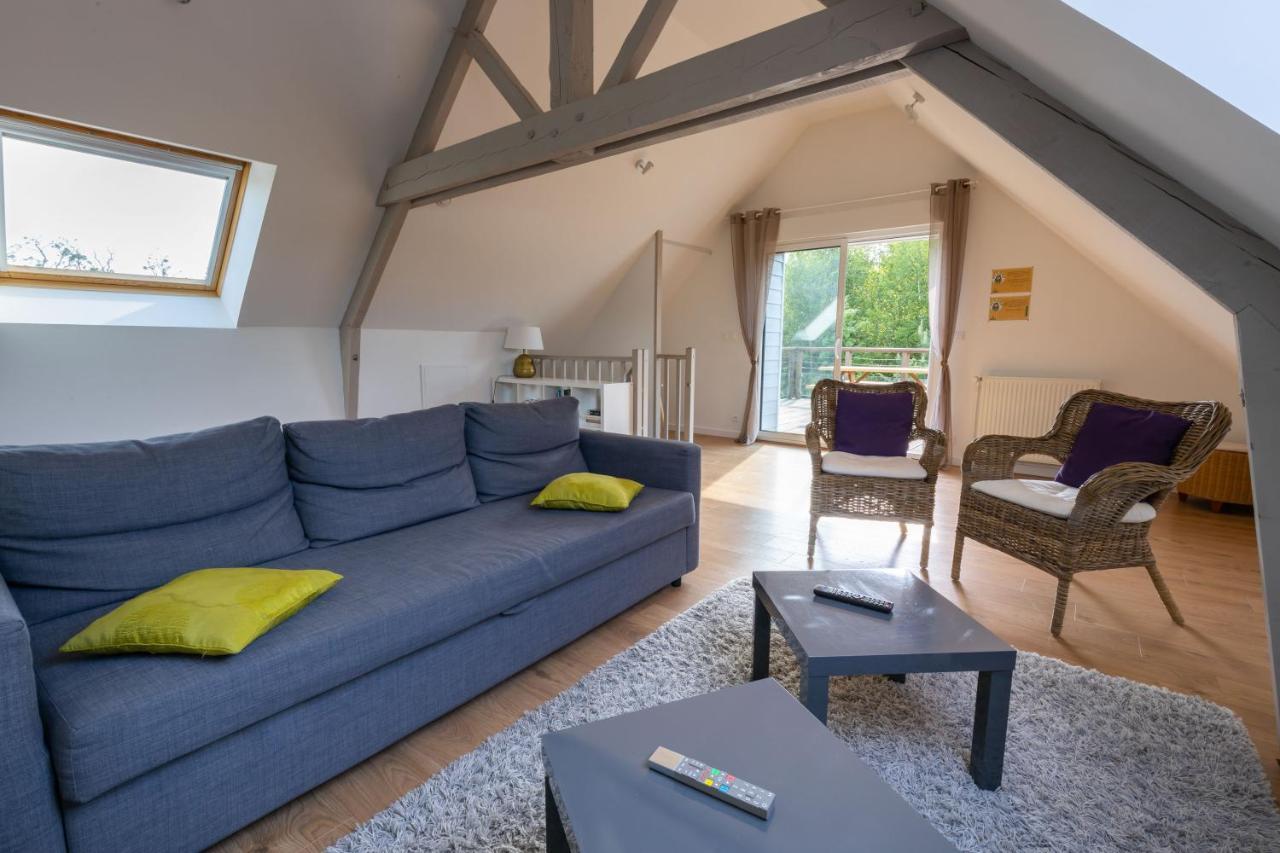 Appartement Des Grands Champs Avec Terrasse Saint-Aignan  Eksteriør bilde